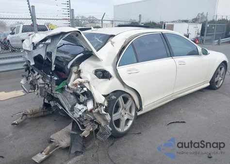 2008 Mercedes-Benz S 550 from USA, damaged, VIN WDDNG71X78A201444